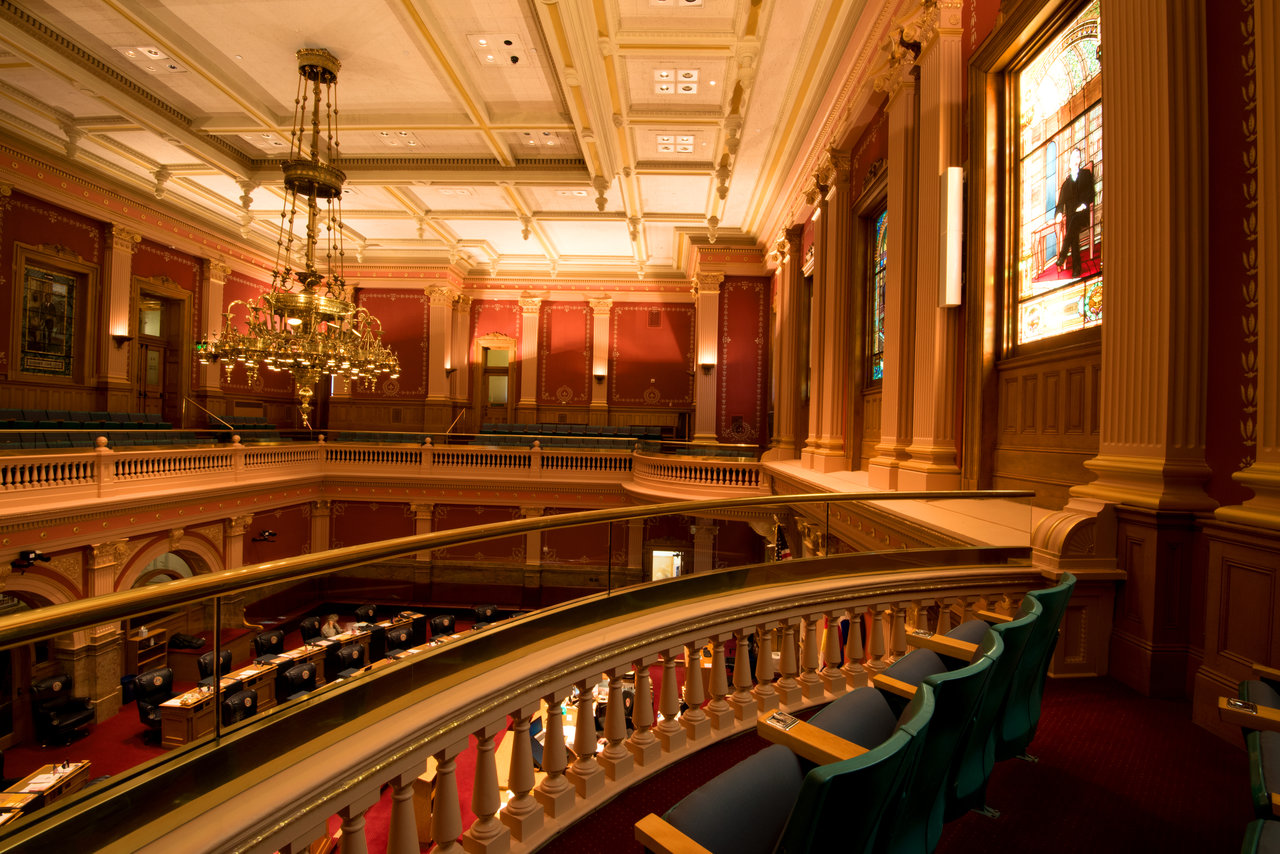 senate chamber balcony