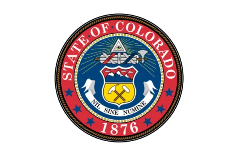 State of Colorado 1876 seal